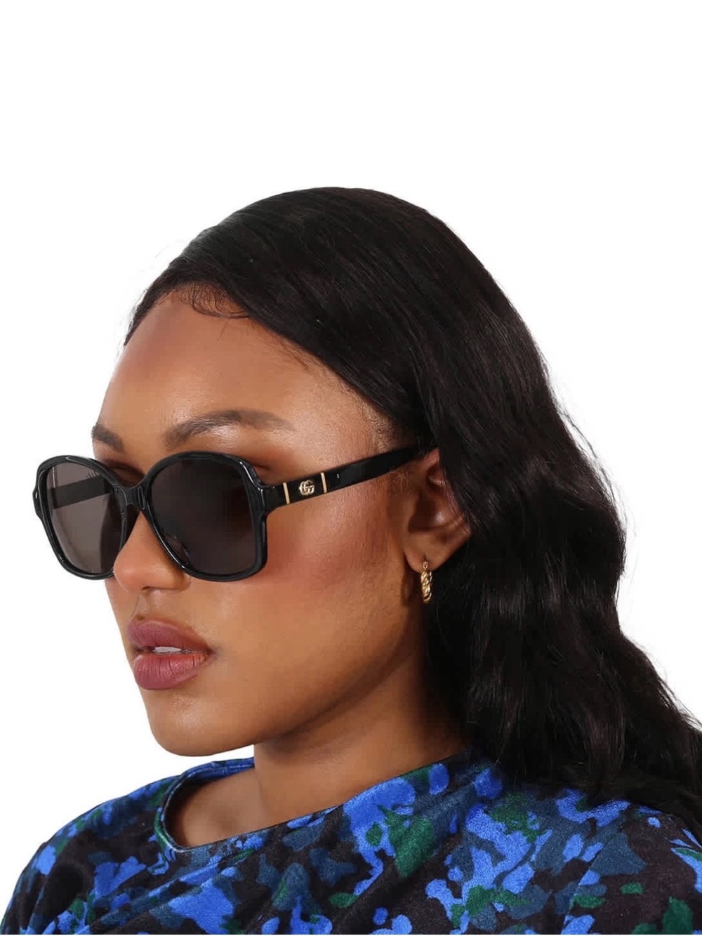 #3215 NEW GUCCI Black Sunglasses MSRP